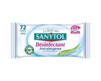Lingettes - désinfectantes - nettoyantes - multi-usages Anti-allergènes - s