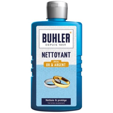 Nettoyant spécial Or et Argent Buhler - Flacon de 150 ml