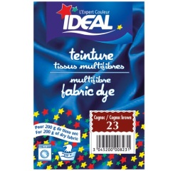 Teinture  multifibres - cognac - sachet de 15 g