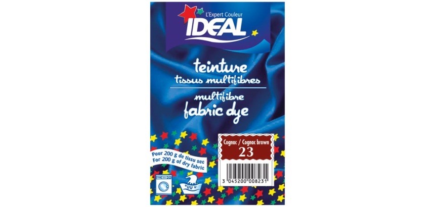 Teinture  multifibres - cognac - sachet de 15 g