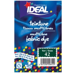 Teinture  multifibres - vert - sachet de 15 g