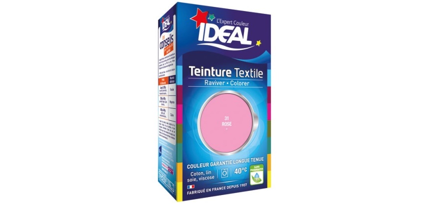 Teinture textile liquide Grand Teint Idéal - Rose N° 31 - 40 ml
