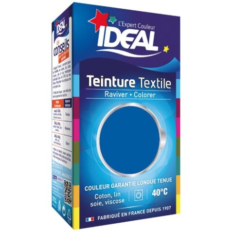 Teinture liquide pour coton - 40 mL - bleu roi 06