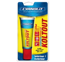 Mastic colle express - 50 mL - blanc