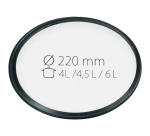 Joint 4 L, 4.5 L ou 6 L Clipso Minut - X1010008