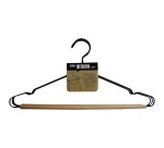 Cintre essentiel - Design - métal et bois - 42 cm - lot de 3