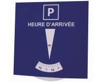 Disque de stationnement zone bleue