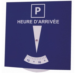 Disque de stationnement zone bleue