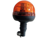 Gyrophare led - sur tige flexible - 12/24V