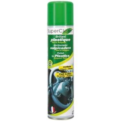Bombe - brilant plastique - 400 mL - parfum vanille