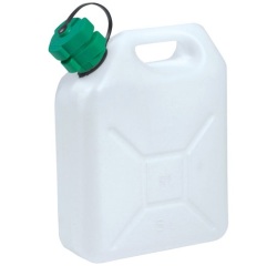 Jerrican alimentaire - avec bouchon et bec verseur - sans BPA - 5 L