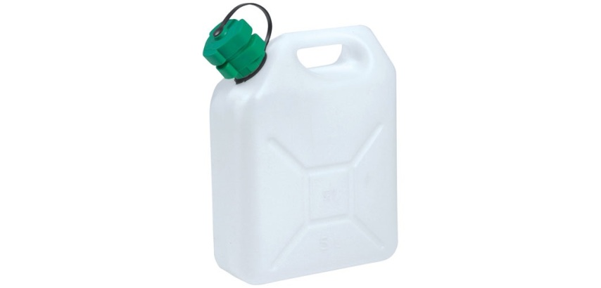 Jerrican alimentaire - avec bouchon et bec verseur - sans BPA - 5 L