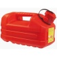 Jerrican plastique hydrocarbures - 5 L - rouge