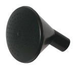 Pomme d'arrosoir  - 6 L - D: 10,5 x H 12,5 cm - noir