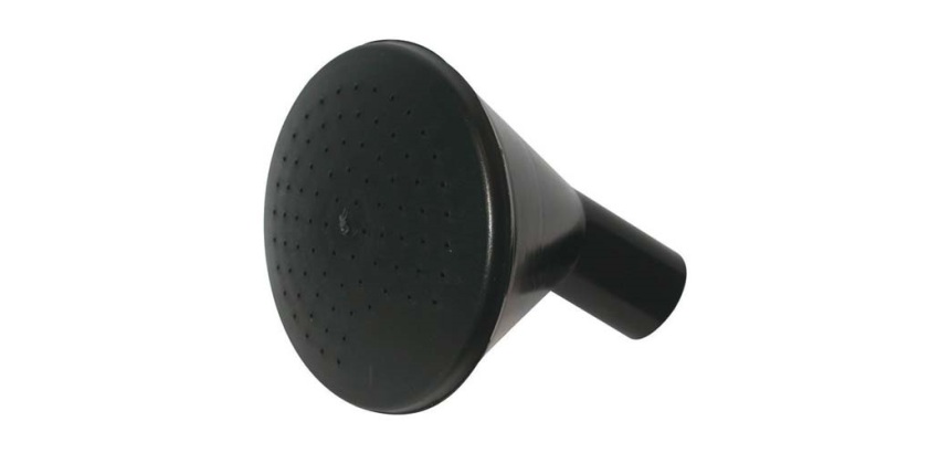 Pomme d'arrosoir  - 6 L - D: 10,5 x H 12,5 cm - noir