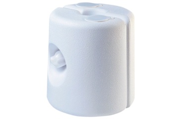 Pied de tonnelle - plastique - à remplir - blanc