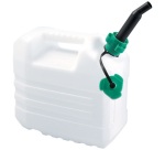 Jerrican alimentaire - avec bouchon et bec verseur - sans BPA - 10 L
