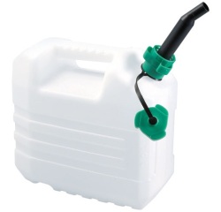 Jerrican alimentaire - avec bouchon et bec verseur - sans BPA - 10 L