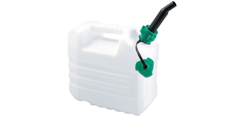 Jerrican alimentaire - avec bouchon et bec verseur - sans BPA - 10 L