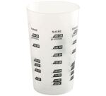 Pot doseur gradué en plastique - 0,4 L