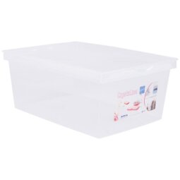 Boîte de rangement Crystaline polypropylène 10 L