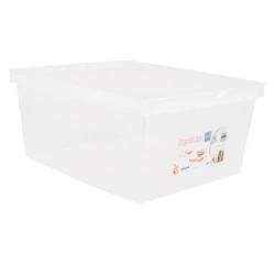 Boîte de rangement Crystaline polypropylène 18 L