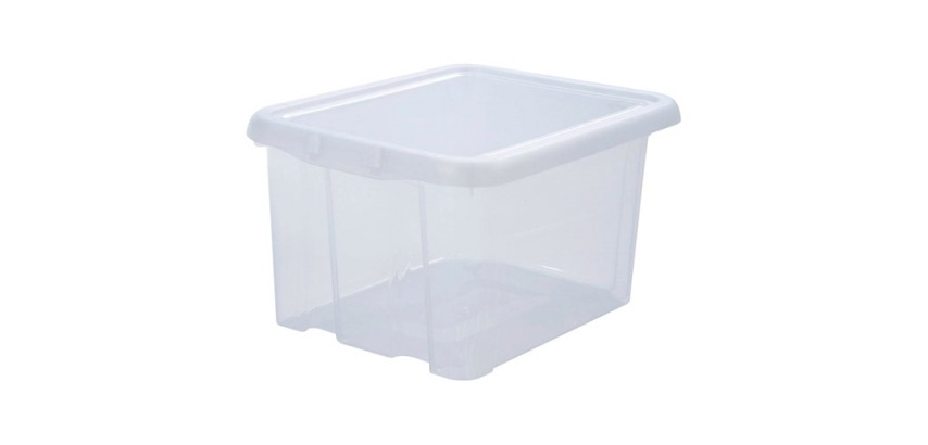 Boîte de rangement Funny box - 18 L - naturel
