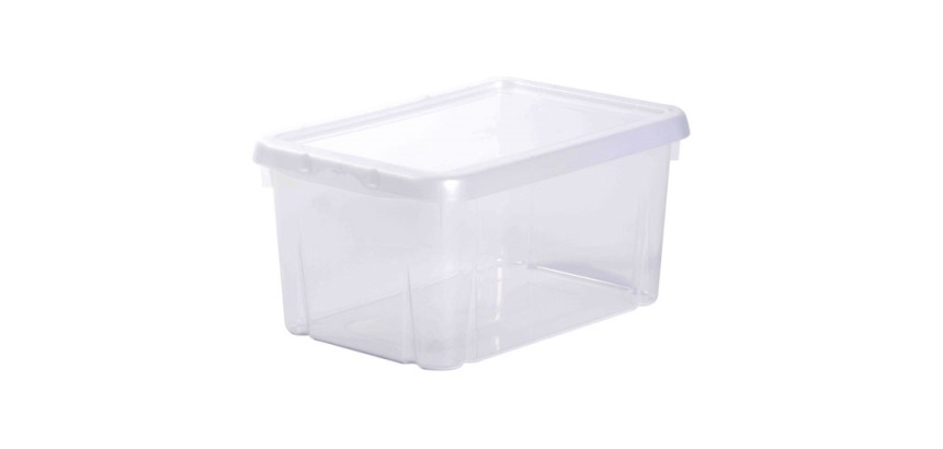 Boîte de rangement - Funny Box - 4 L - avec couvercle -  naturel