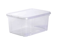 Boîte de rangement - Funny Box - 8 L - avec couvercle -  naturel