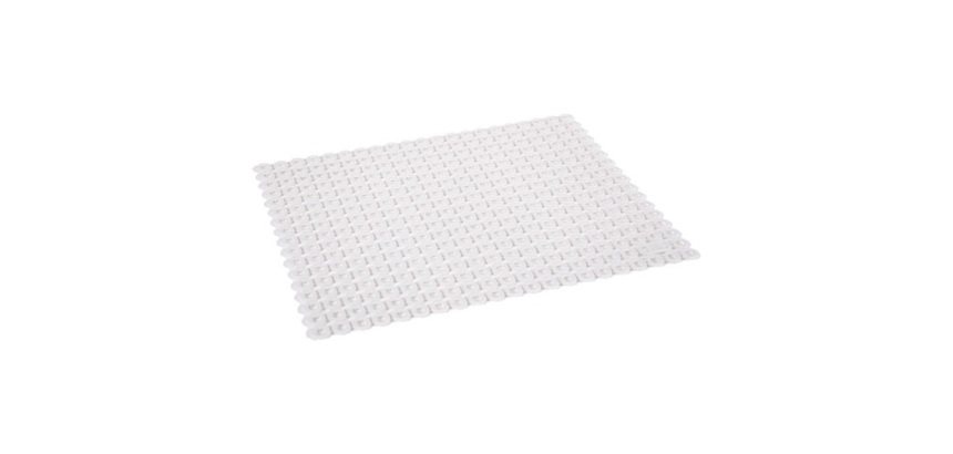 Tapis fond d'évier - blanc cérusé