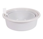 Cuvette ronde - de 3.2 L à 7.9 L -  blanc cérusé - lot de 3