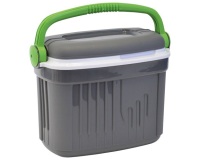 Glacière Iceberg gris galet et vert matcha - 8 L