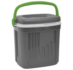 Glacière Iceberg gris galet et vert matcha - 20 L