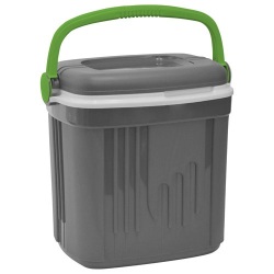Glacière Iceberg gris galet et vert matcha - 20 L