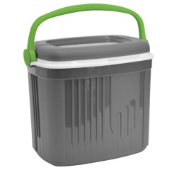 Glacière Iceberg gris galet et vert matcha - 32 L