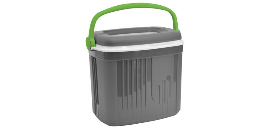 Glacière Iceberg gris galet et vert matcha - 32 L