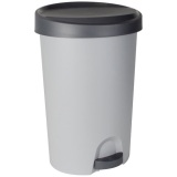Poubelle à pédale - Stepy - 30 L -  gris béton / anthracite