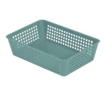 Rangette - taille petite - L : 20 cm - l : 13.5 cm - H : 5 cm - vert eucaly