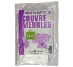 Bâche de protection couvre-meubles - 3x4 m