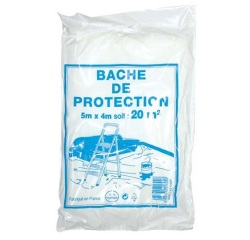 Bâche de protection 4x5 m polypropylène A