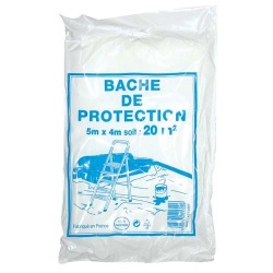 Bâche de protection 4x5 m polypropylène A