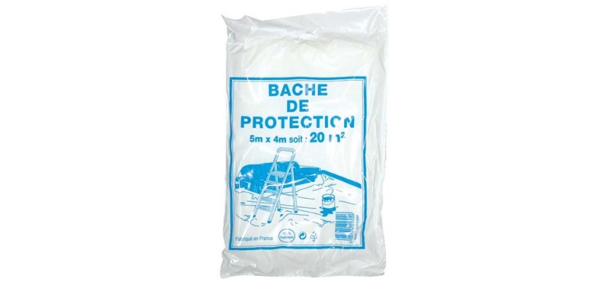 Bâche de protection 4x5 m polypropylène A