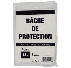 Bâche de protection 3x4 m