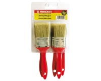 Pinceau plat - lot de 5