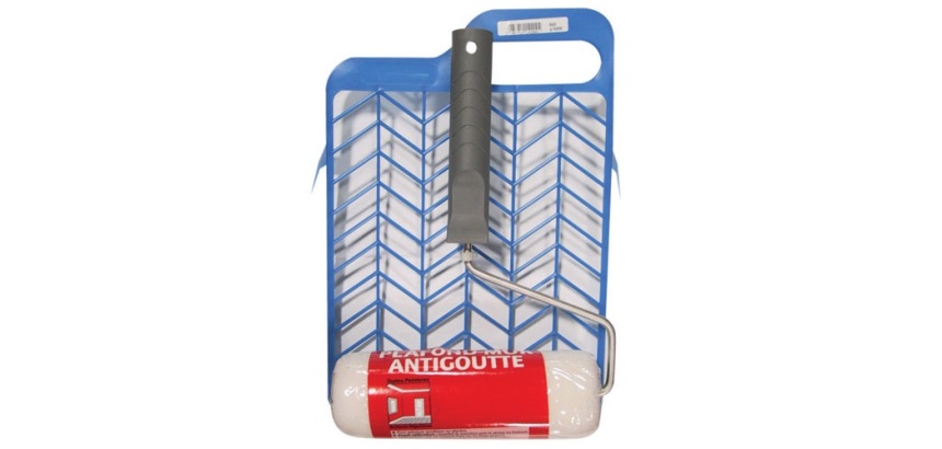 Lot à peindre - rouleau mur et plafond + grille