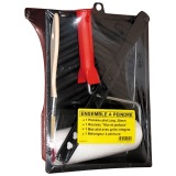 Ensemble à peindre - rouleau + pinceau + mélangeur + bac