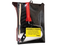 Ensemble à peindre - rouleau + pinceau + mélangeur + bac