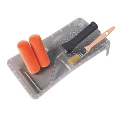 Ensemble mini rouleau pour peinture rénovation