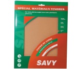 Papier corindon - matériaux durs - grains fins - 230 mm x 280 mm - lot de 3