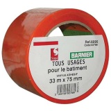 Ruban adhésif vinyle multiusages - orange - 33 m x 75 mm